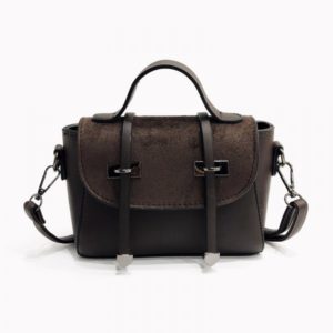 Wild Portable Retro Messenger Bag - Brown