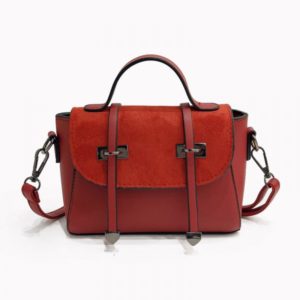 Wild Portable Retro Messenger Bag - Red